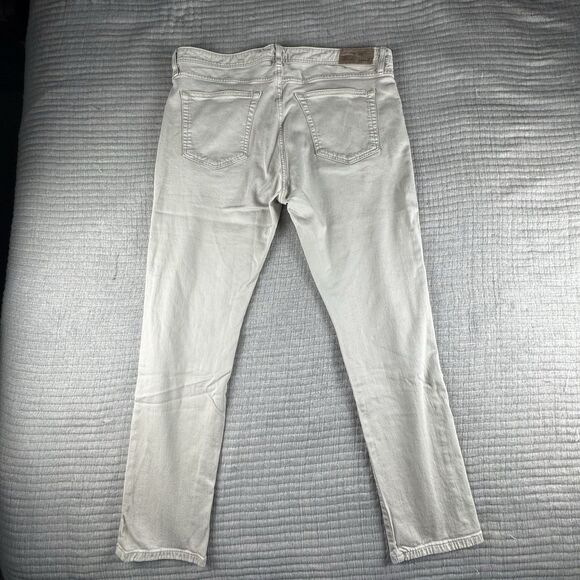 Johnnie-O Hugo Classy Pant Men 38x30 Light Khaki 5-Pocket Stretch Chino Perform - Picture 4 of 9